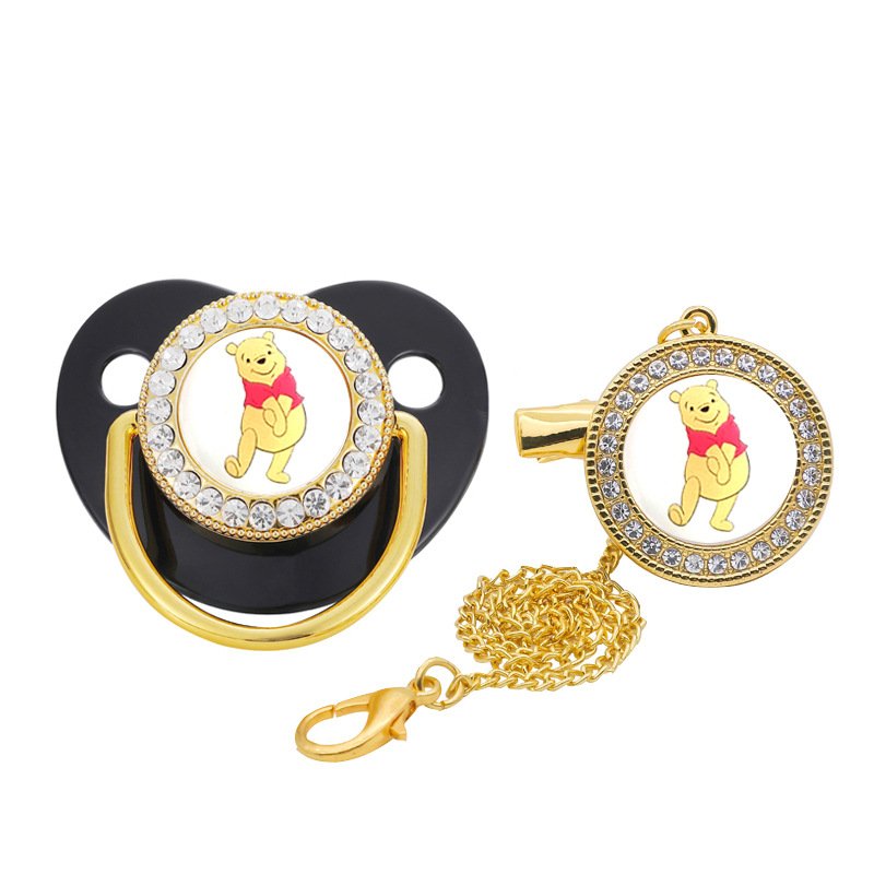 Cartoon Bear Series Cross border Hot Selling Comfort pacifier Baby Play Mouth - Image 3