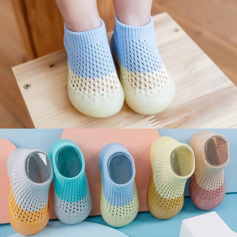 Baby shoes, socks, spring and autumn baby socks, indoor walking floor socks, non slip soft soles - Image 2