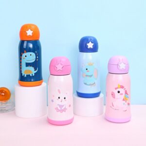 Children's thermos cup 304 stainless steel vacuum thermos cup