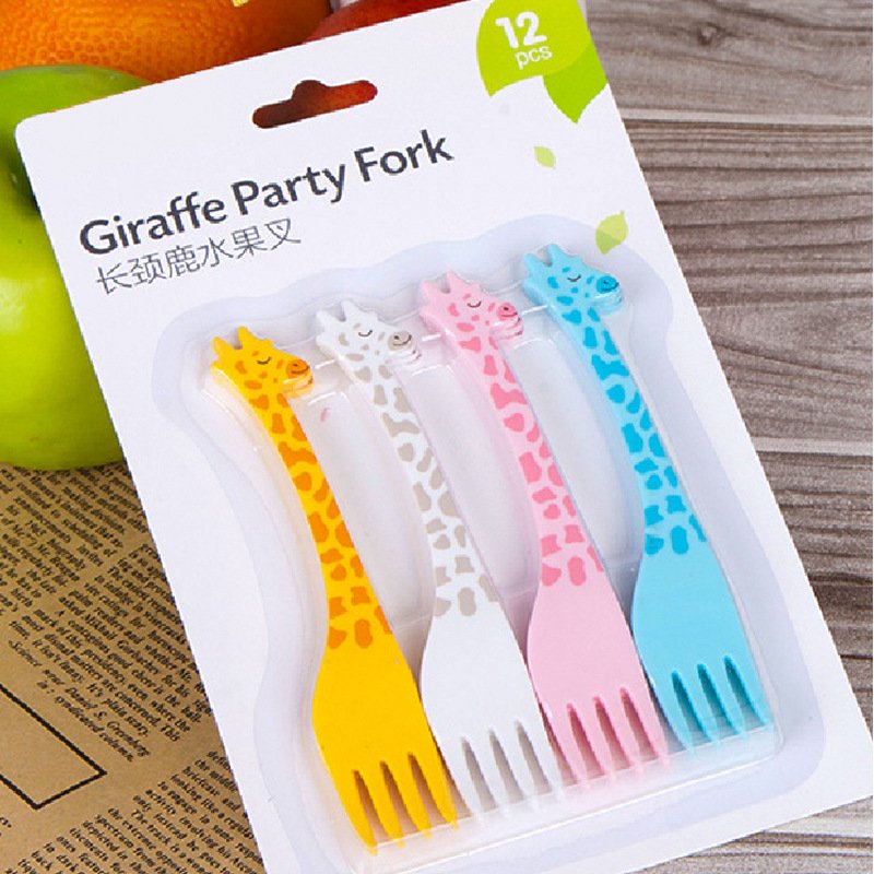 Children's fruit fork, household food, not harmful to the mouth, independent packaging - Image 2