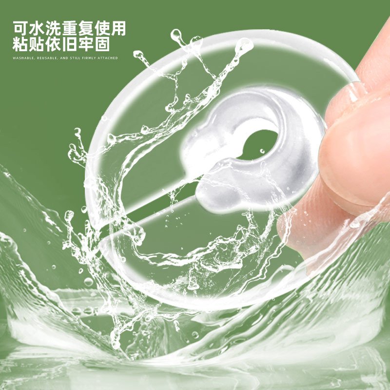 Oval flip-flop front cushion GEL half-size cushion forefoot cushion anti-slip anti-friction front half cushion flip-flop cushion wear feet - Image 2