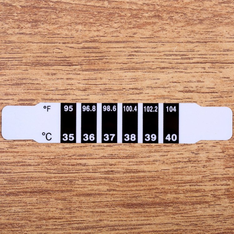 Frontal temperature patch LCD thermometer for children, infants, and babies - Image 2