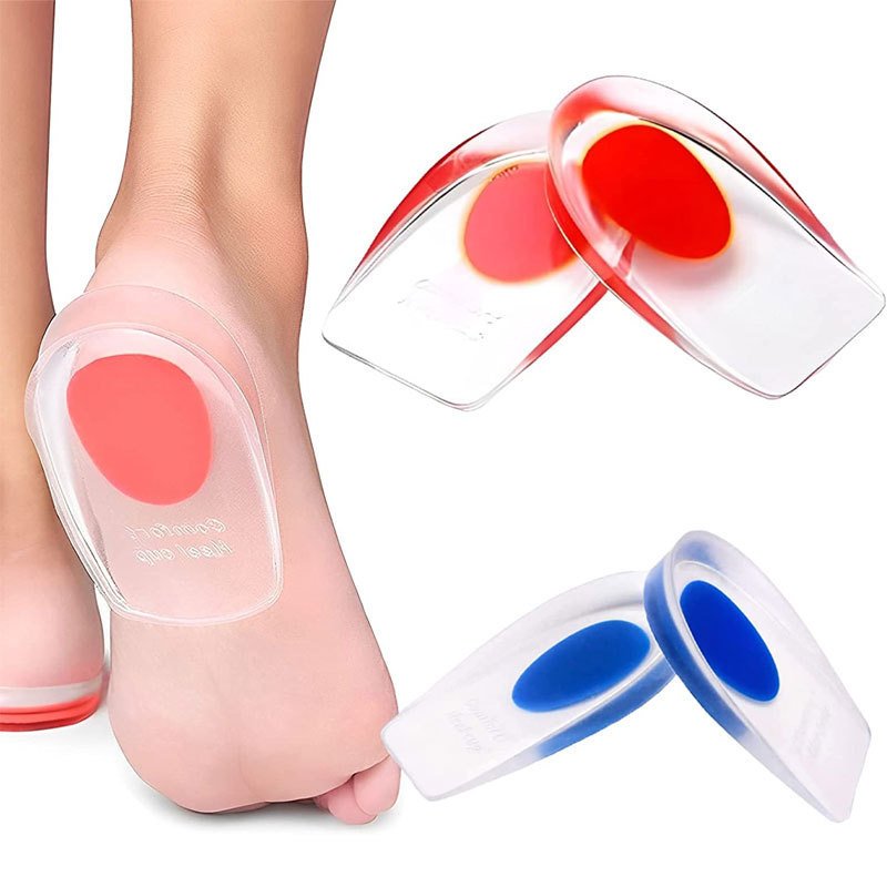 Silicone Heel Cup Pads for Bone Spurs Pain Relief