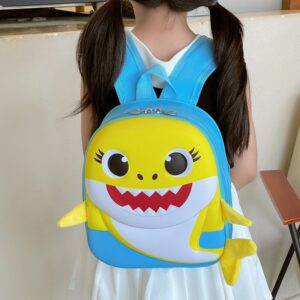 Cute cartoon shark small backpack