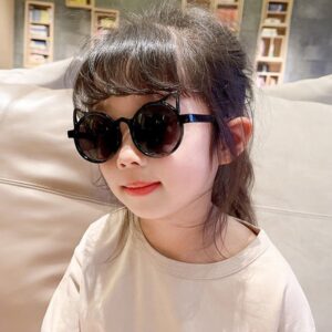 Children's sunglasses, European and American cute cat eyeglass frames
