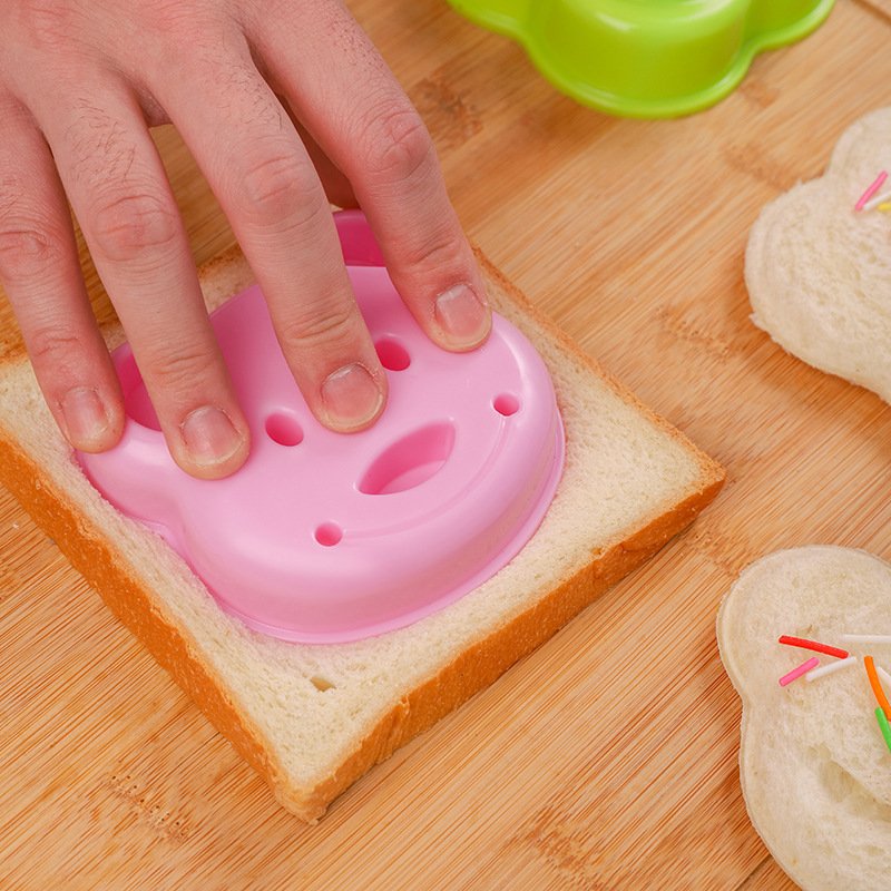 Creative Toast Cut Bear Bread Cut DIY Children's Cartoon Sandwich Mold - Image 3