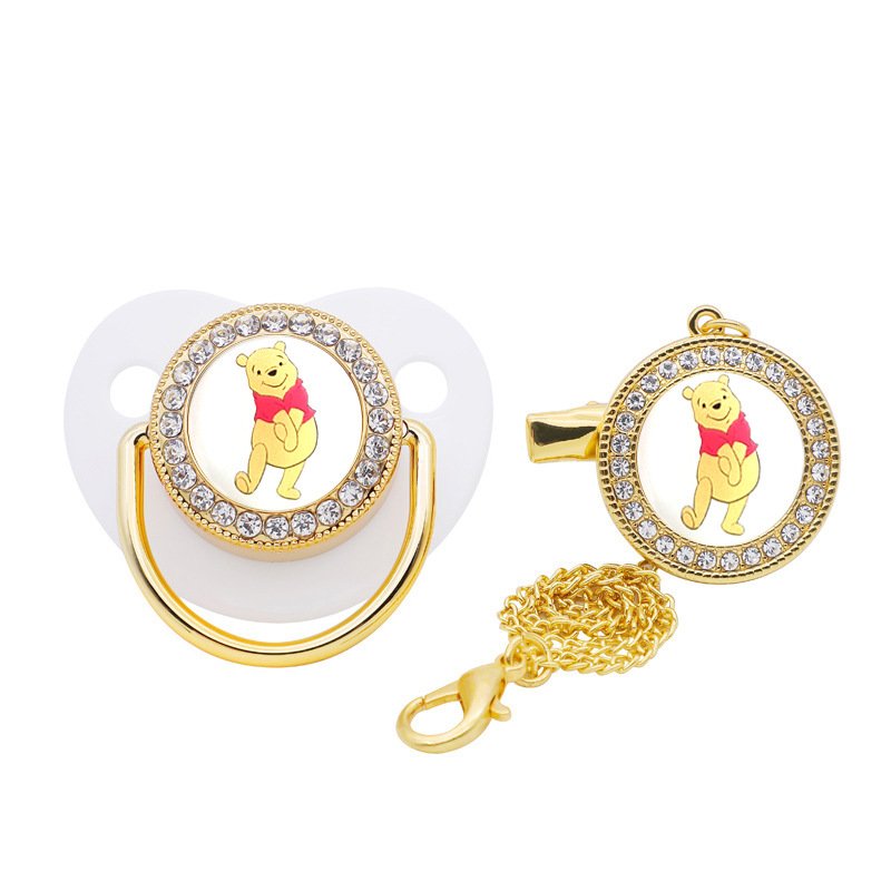 Cartoon Bear Series Cross border Hot Selling Comfort pacifier Baby Play Mouth - Image 6