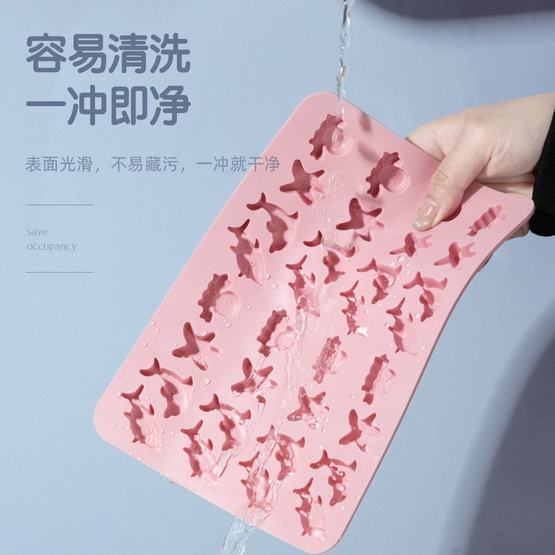 Food Grade Silicone Mini Fudge Mold Chocolate Candy Mold - Image 3