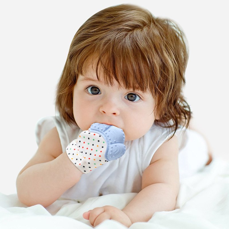 Baby Silicone Teething Gloves Teething Stick Baby Chew - Image 2