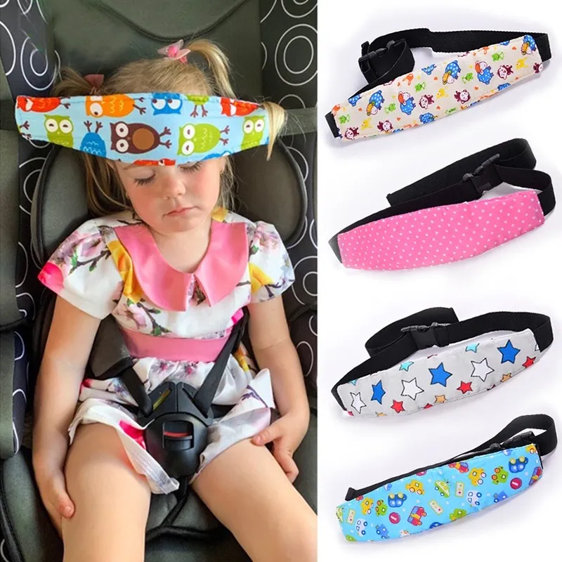 Car safety headbands, infant safety seats, head fixing