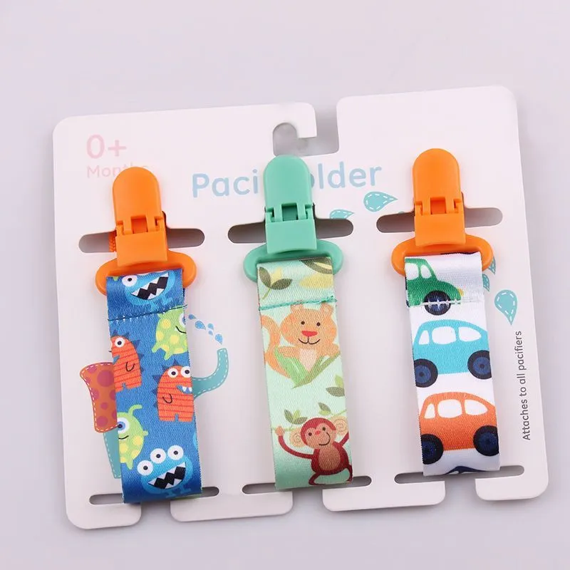 Three sets of thickened baby pacifier chains, gum toy pacifier straps - Image 9
