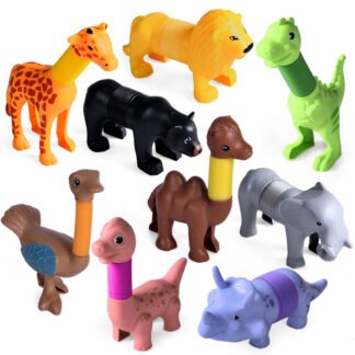 Tubo expansível estilo dinossauro faça você mesmo